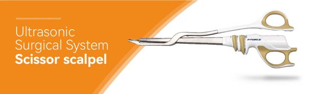 Scissor-tipo ultrassônico descartável escalpelo do sistema do escalpelo